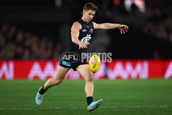 AFL 2025 Round 23 - Carlton v Port Adelaide - A-61402120