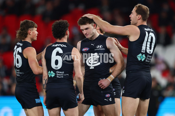 AFL 2025 Round 23 - Carlton v Port Adelaide - A-61402125