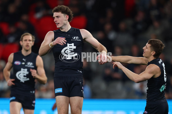 AFL 2025 Round 23 - Carlton v Port Adelaide - A-61402127