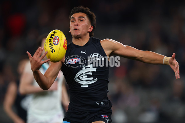AFL 2025 Round 23 - Carlton v Port Adelaide - A-61402604