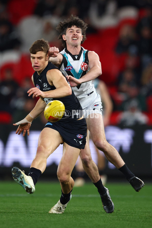 AFL 2025 Round 23 - Carlton v Port Adelaide - A-61402612
