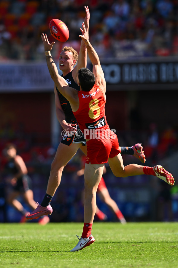 AFL 2025 Round 23 - Gold Coast v GWS - A-61405106