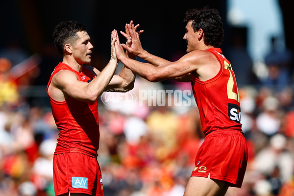 AFL 2025 Round 23 - Gold Coast v GWS - A-61407601