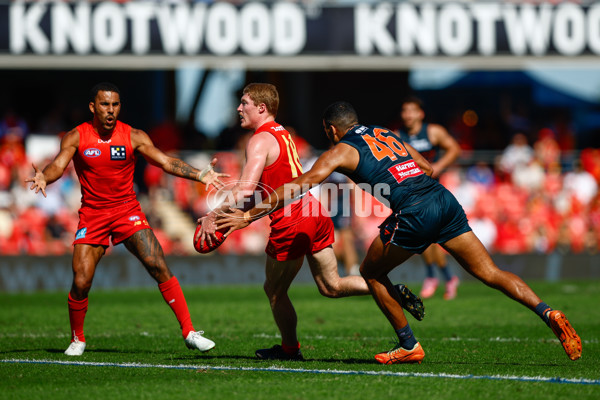 AFL 2025 Round 23 - Gold Coast v GWS - A-61407922