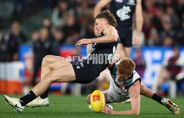 AFL 2025 Round 23 - Carlton v Port Adelaide - A-61407942