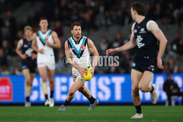 AFL 2025 Round 23 - Carlton v Port Adelaide - A-61407952