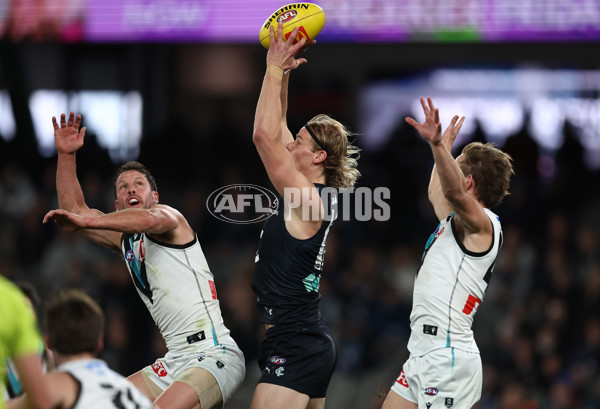 AFL 2025 Round 23 - Carlton v Port Adelaide - A-61410041