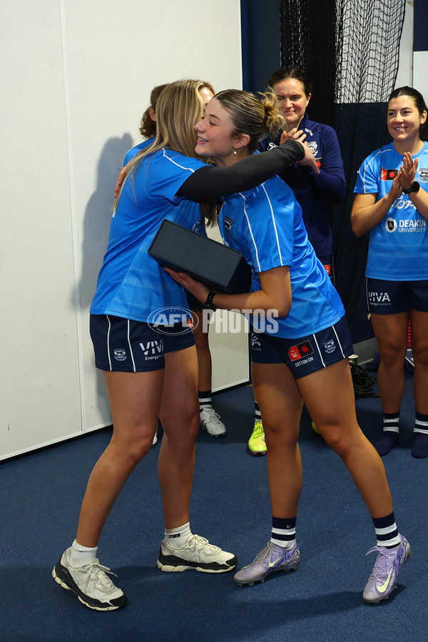 AFLW 2025 Round 01 - Geelong v North Melbourne - A-61410045