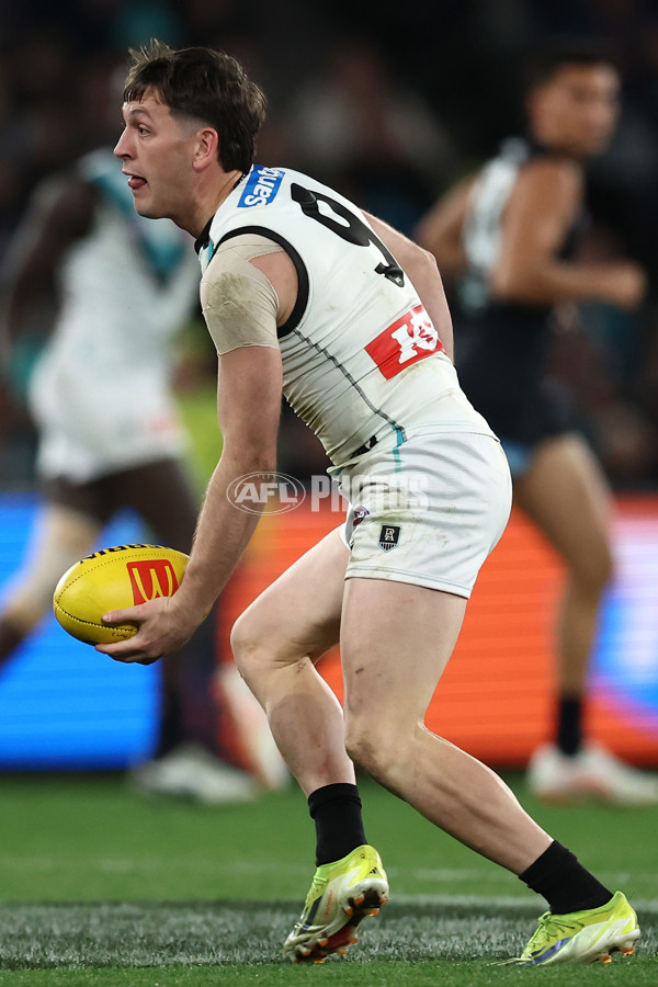 AFL 2025 Round 23 - Carlton v Port Adelaide - A-61410119