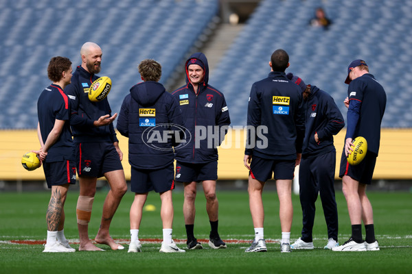 AFL 2025 Round 23 - Hawthorn v Melbourne - A-61410379