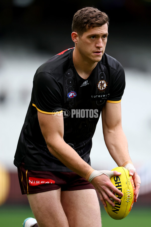 AFL 2025 Round 23 - Hawthorn v Melbourne - A-61412870