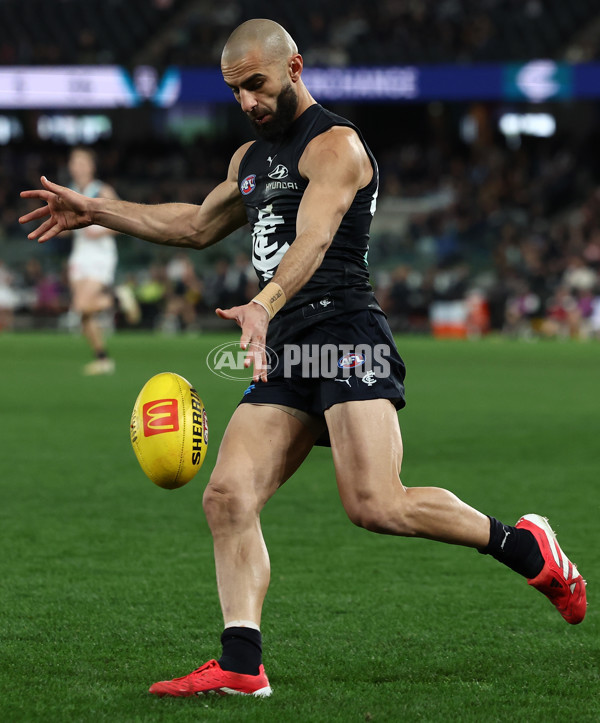 AFL 2025 Round 23 - Carlton v Port Adelaide - A-61412889