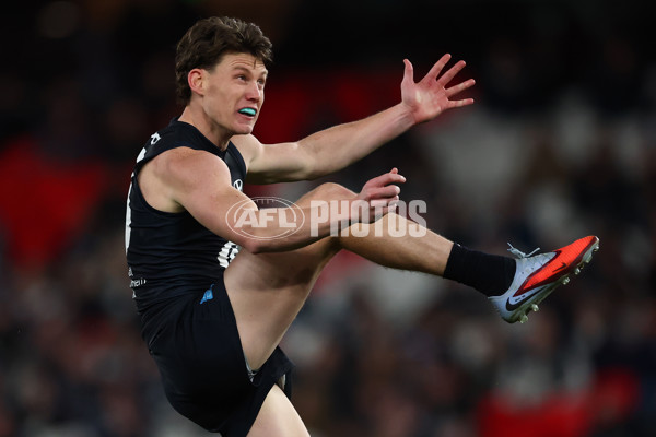 AFL 2025 Round 23 - Carlton v Port Adelaide - A-61413166