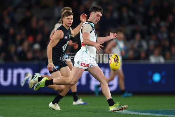 AFL 2025 Round 23 - Carlton v Port Adelaide - A-61413171