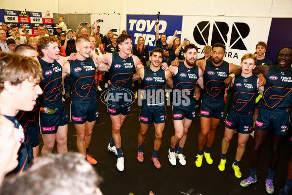 AFL 2025 Round 23 - Gold Coast v GWS - A-61413223