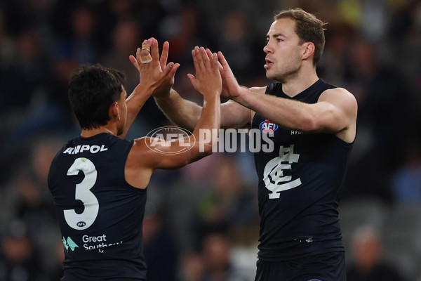 AFL 2025 Round 23 - Carlton v Port Adelaide - A-61415280