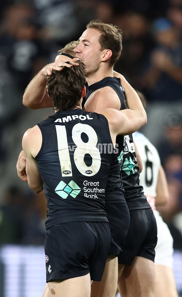 AFL 2025 Round 23 - Carlton v Port Adelaide - A-61415292