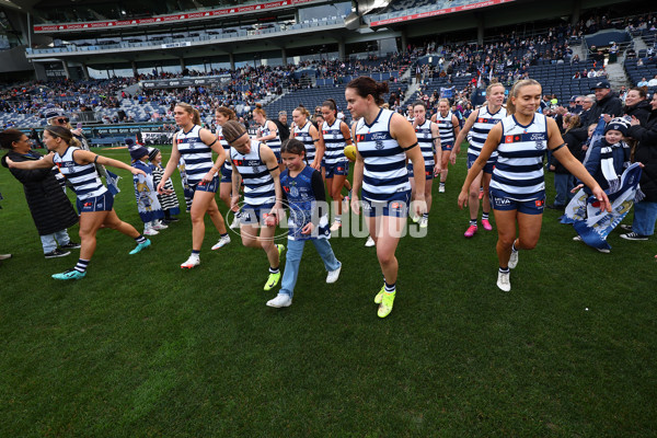 AFLW 2025 Round 01 - Geelong v North Melbourne - A-61415302