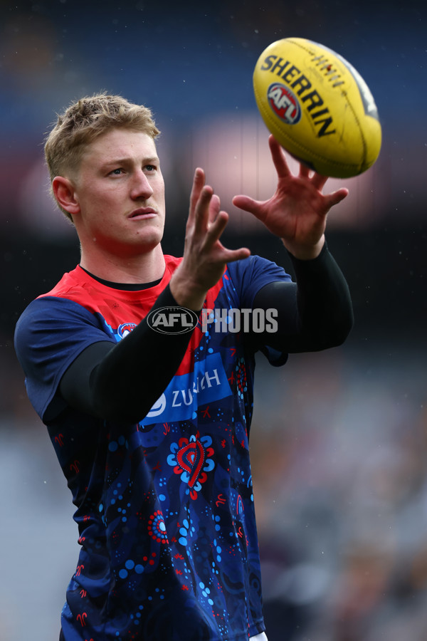 AFL 2025 Round 23 - Hawthorn v Melbourne - A-61415307