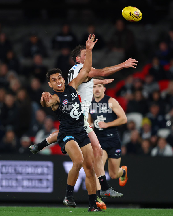 AFL 2025 Round 23 - Carlton v Port Adelaide - A-61415328