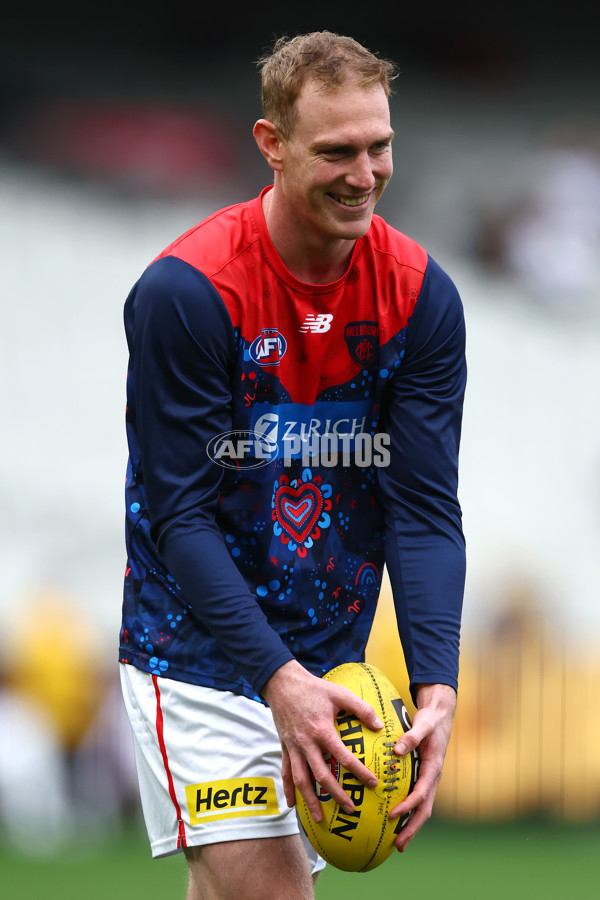AFL 2025 Round 23 - Hawthorn v Melbourne - A-61416015