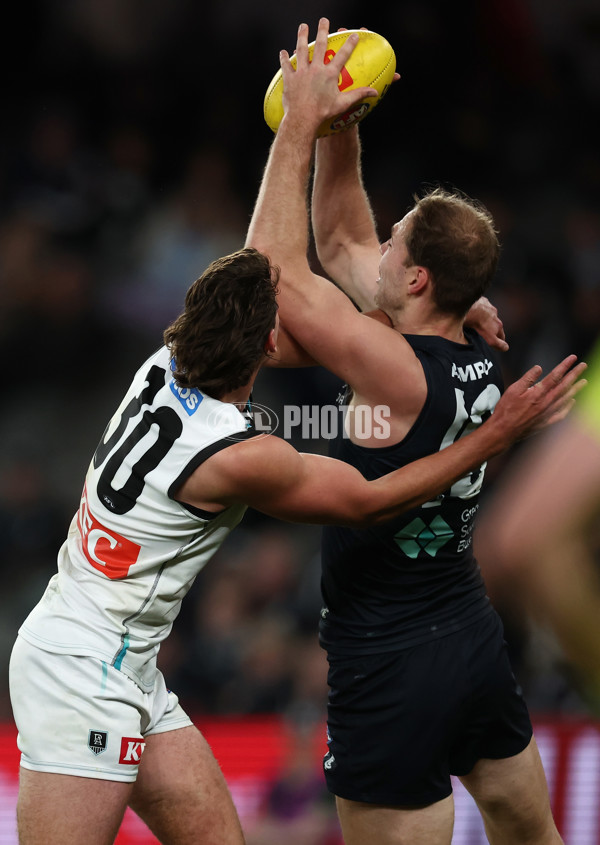AFL 2025 Round 23 - Carlton v Port Adelaide - A-61416021
