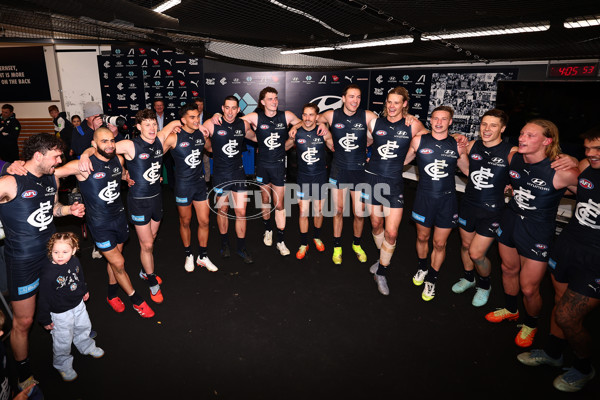 AFL 2025 Round 23 - Carlton v Port Adelaide - A-61416056