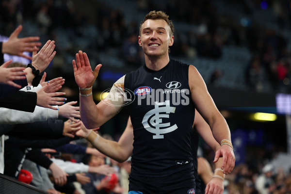 AFL 2025 Round 23 - Carlton v Port Adelaide - A-61416062