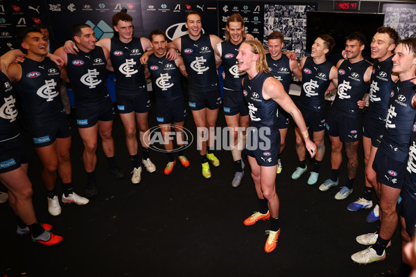 AFL 2025 Round 23 - Carlton v Port Adelaide - A-61416064
