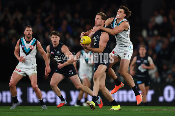 AFL 2025 Round 23 - Carlton v Port Adelaide - A-61416072