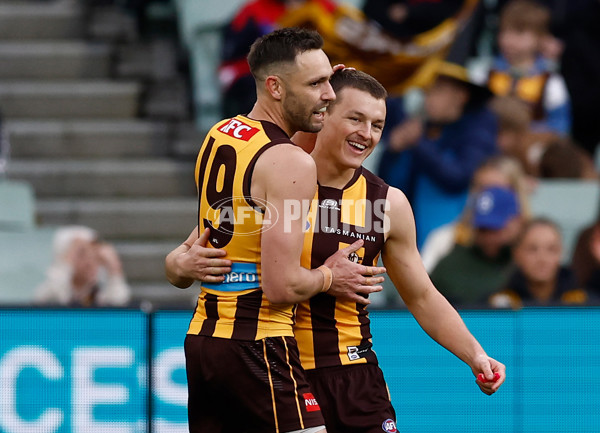 AFL 2025 Round 23 - Hawthorn v Melbourne - A-61418528