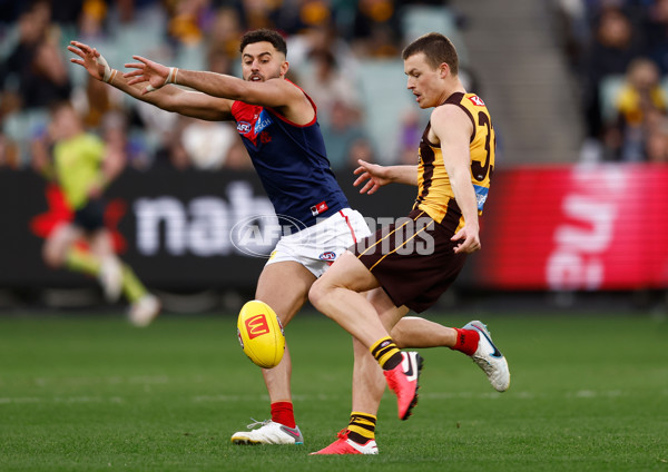 AFL 2025 Round 23 - Hawthorn v Melbourne - A-61418556
