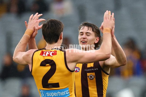 AFL 2025 Round 23 - Hawthorn v Melbourne - A-61418574