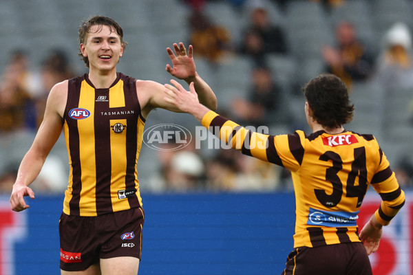 AFL 2025 Round 23 - Hawthorn v Melbourne - A-61418858