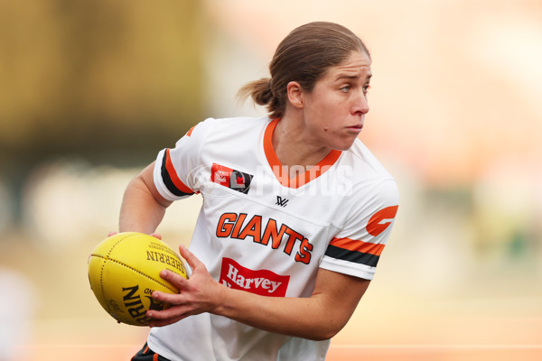 AFLW 2025 Round 01 - GWS v Essendon - A-61421149