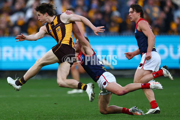 AFL 2025 Round 23 - Hawthorn v Melbourne - A-61421640