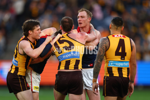 AFL 2025 Round 23 - Hawthorn v Melbourne - A-61421693