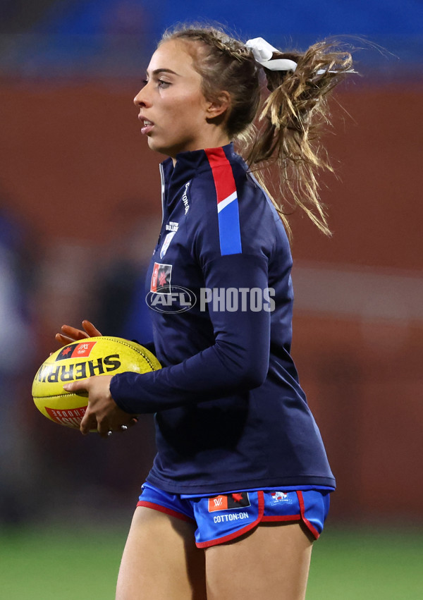 AFLW 2025 Round 01 - Western Bulldogs v Melbourne - A-61424037