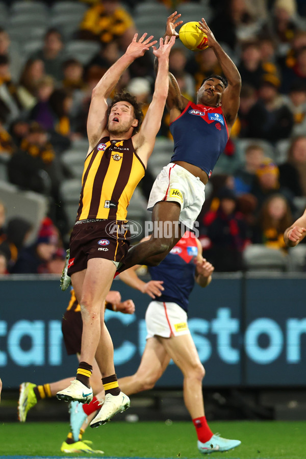 AFL 2025 Round 23 - Hawthorn v Melbourne - A-61424325