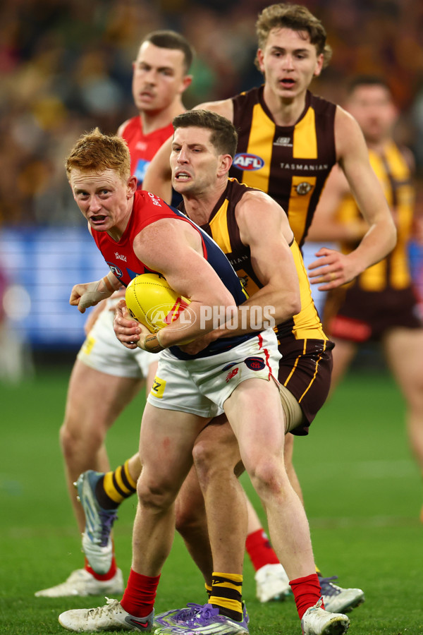 AFL 2025 Round 23 - Hawthorn v Melbourne - A-61424330
