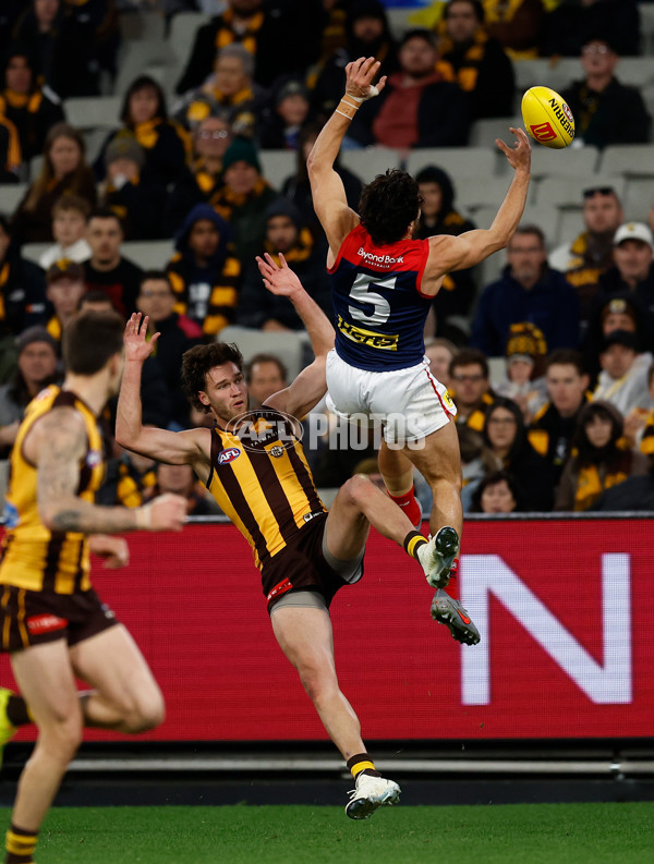 AFL 2025 Round 23 - Hawthorn v Melbourne - A-61424332