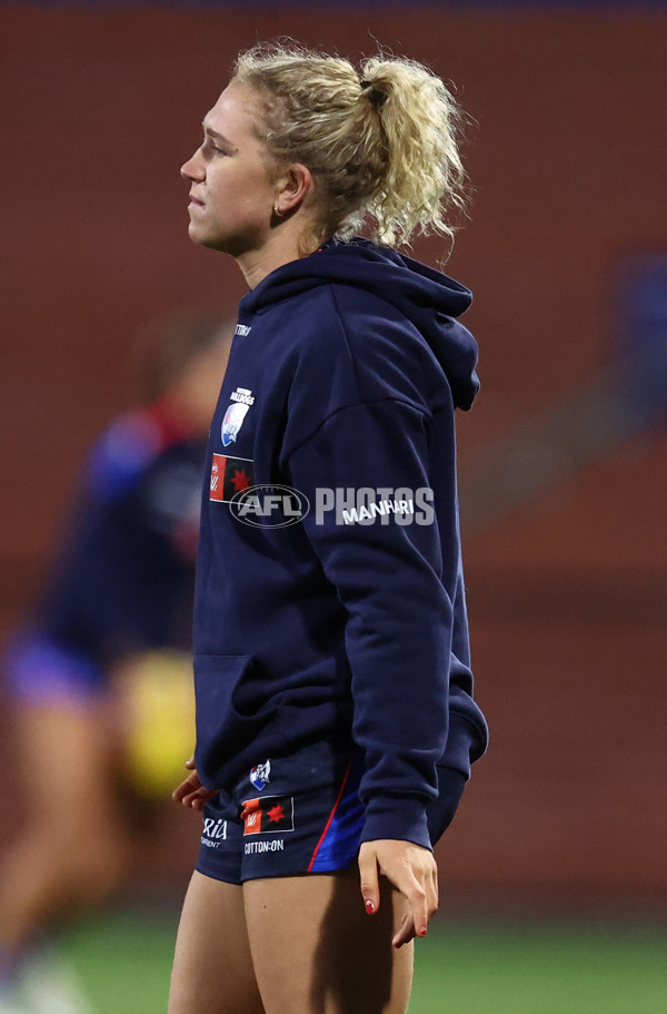 AFLW 2025 Round 01 - Western Bulldogs v Melbourne - A-61424338