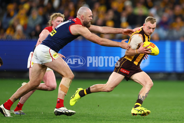 AFL 2025 Round 23 - Hawthorn v Melbourne - A-61426815