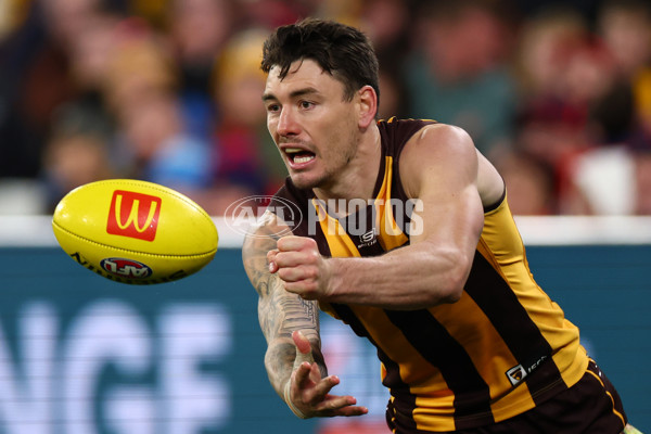 AFL 2025 Round 23 - Hawthorn v Melbourne - A-61426860