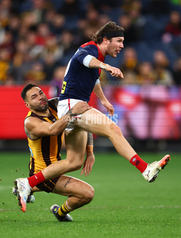 AFL 2025 Round 23 - Hawthorn v Melbourne - A-61426898