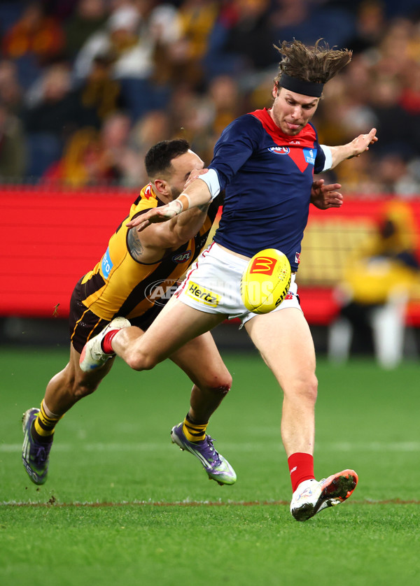 AFL 2025 Round 23 - Hawthorn v Melbourne - A-61426899