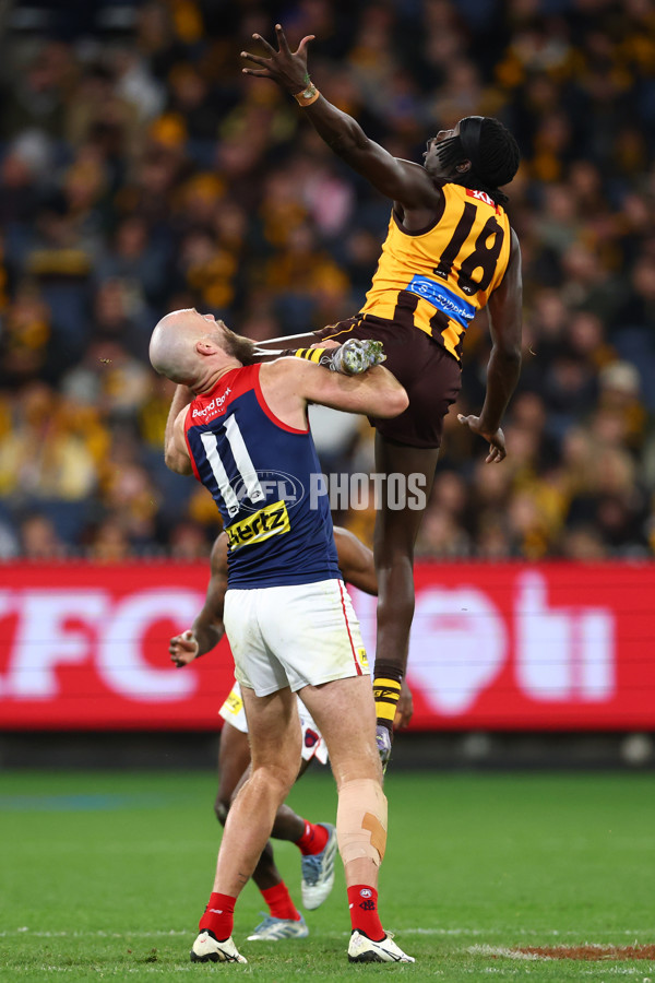 AFL 2025 Round 23 - Hawthorn v Melbourne - A-61426911