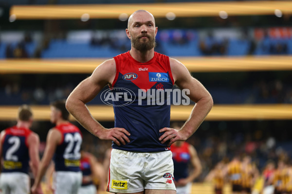 AFL 2025 Round 23 - Hawthorn v Melbourne - A-61429252