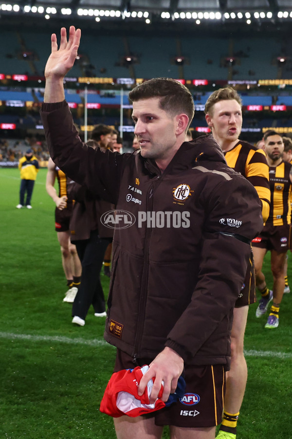 AFL 2025 Round 23 - Hawthorn v Melbourne - A-61429268