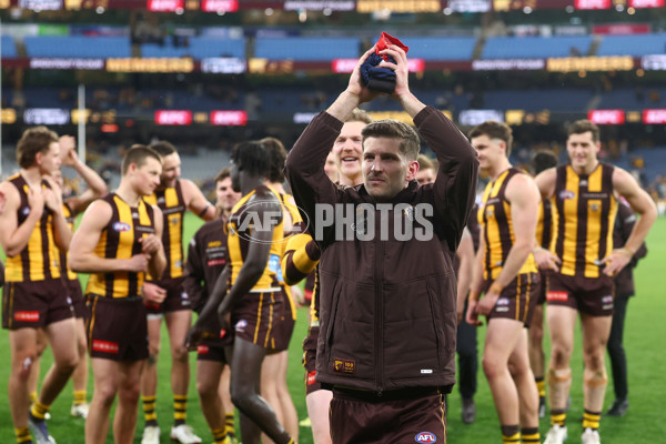 AFL 2025 Round 23 - Hawthorn v Melbourne - A-61429269